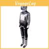 Robot The Wild Cosplay Costumes Jumpsuits Headwear Halloween Stage Performance