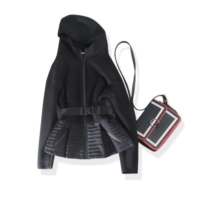 

Куртка с капюшоном из хлопка с пухом Супер Качества Элит Black M recommend 50.00kg