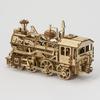 Tsukurundesu® Moving 3D Wooden Puzzle Series (LK701 Locomotive) with Japanese Instructions