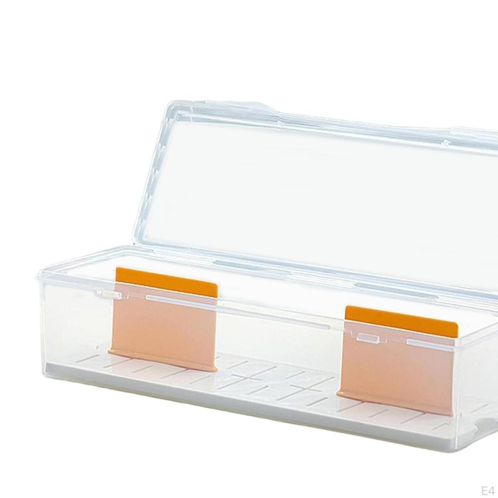 Sammelkarten-Aufbewahrungsbox Klar Hobbys Sammlung Praktischer Schutz Stabil Schreibtisch