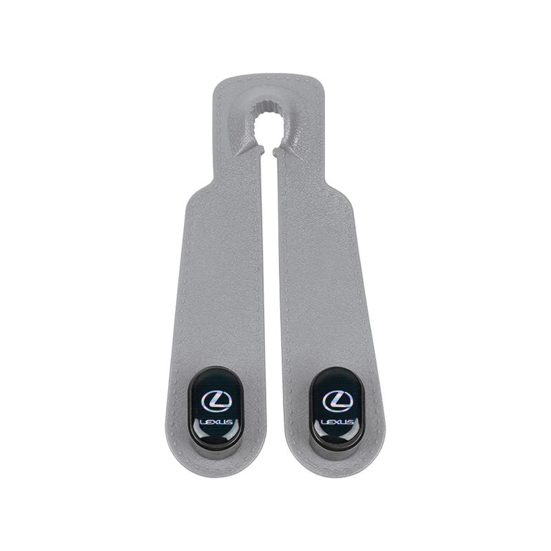 XBE2 Car Seat Backrest Rubber Hook Storage Tools Accessories For Lexus F SPORT ES RX NX LS UX LM LX GX LC RZ IS CT GS RC/Car keychain