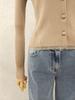 Women’s V-Neck Ribbon Cardigan
