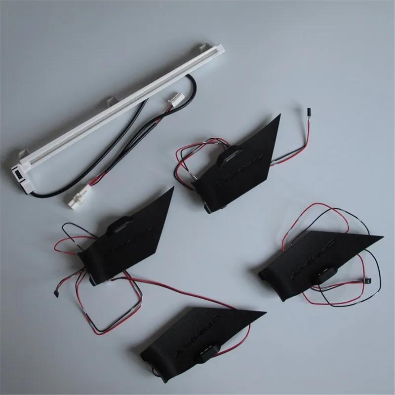 

Автомобильная светодиодная лампа особой атмосферы Для Toyota Camry 2018 Декоративная лампа Дверь Передний пассажир Центральное управление Подсветка светодиодная подсветка голубого цвета автоаксессуары