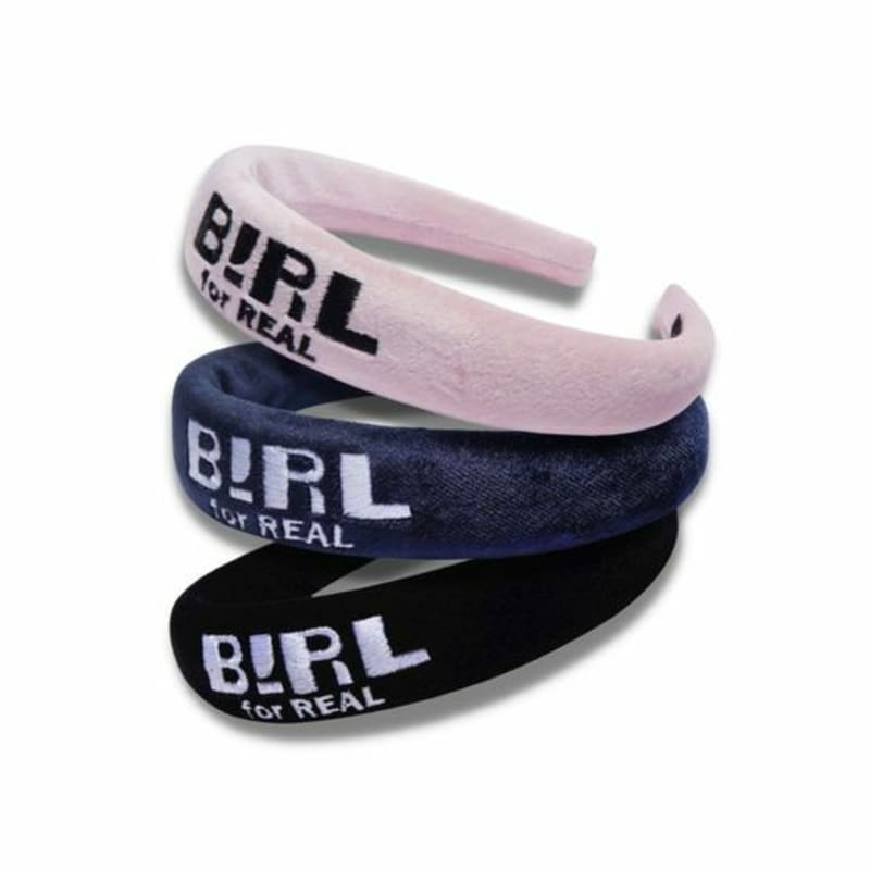 

BIRL VELOUR HAIR BAND black