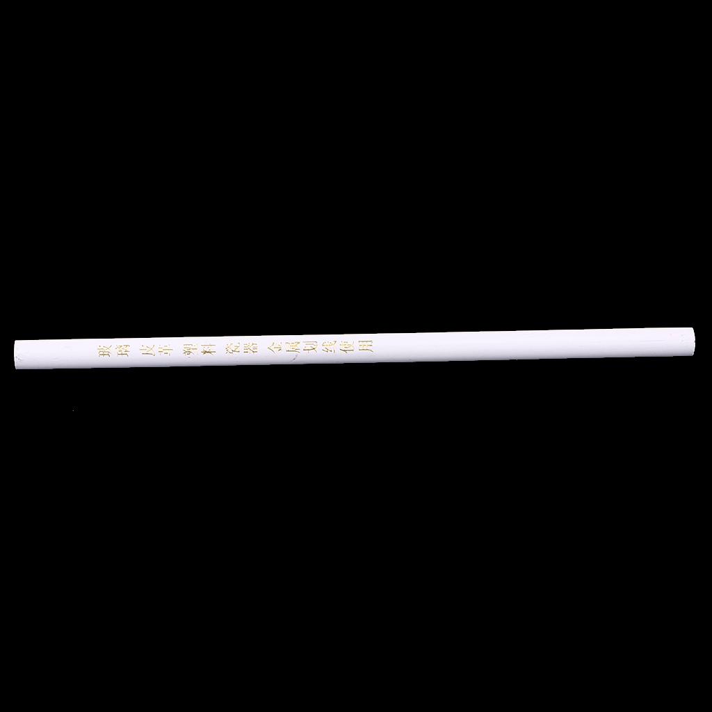 Sewing Tools Fabric Marking Pencil White Wood Craft Pen for Leather and Patchwork Sewing Materials
