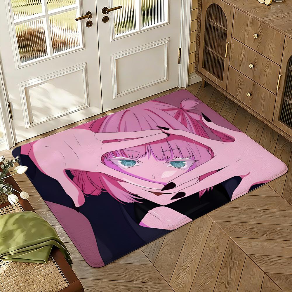Call of the Night Floor Mat Soft Thickened Absorbent Non-Slip Bedroom Living Room Door Mat Home Decor Flannel Rugs