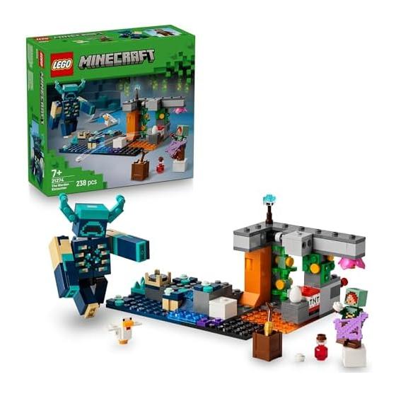 LEGO Minecraft Warden Appearance Toy Birthday Present Block Boys Girls Children 7 Years Old 8 Years Old 9 Years Old Elementary School Minecraft Goods