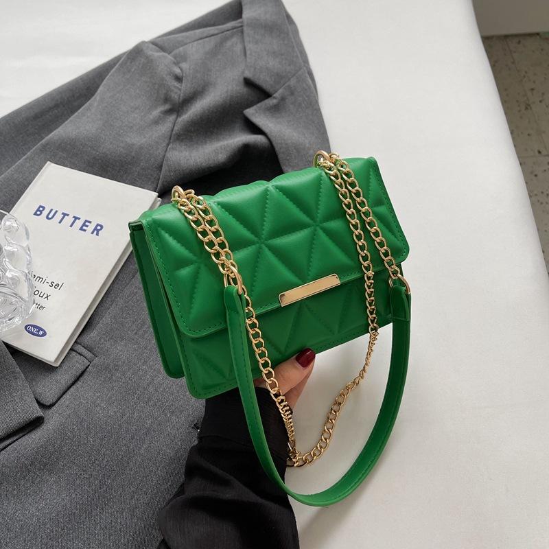 Fashion simple handbag 2025 autumn new casual foreign shoulder bag simple fashion small messenger bag tide