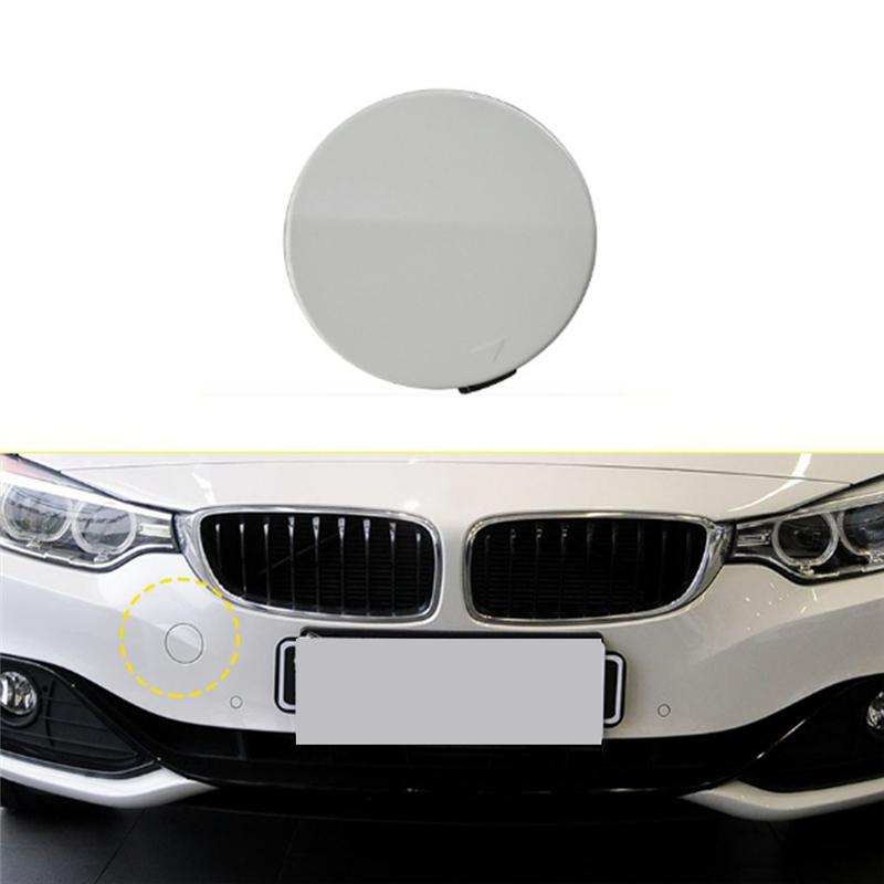 

51117362392 Right Front Bumper Towing Trailer Cap For BMW F32 F33 F36 2014- Tow Hook Cover Car Replacement Parts White-M53K