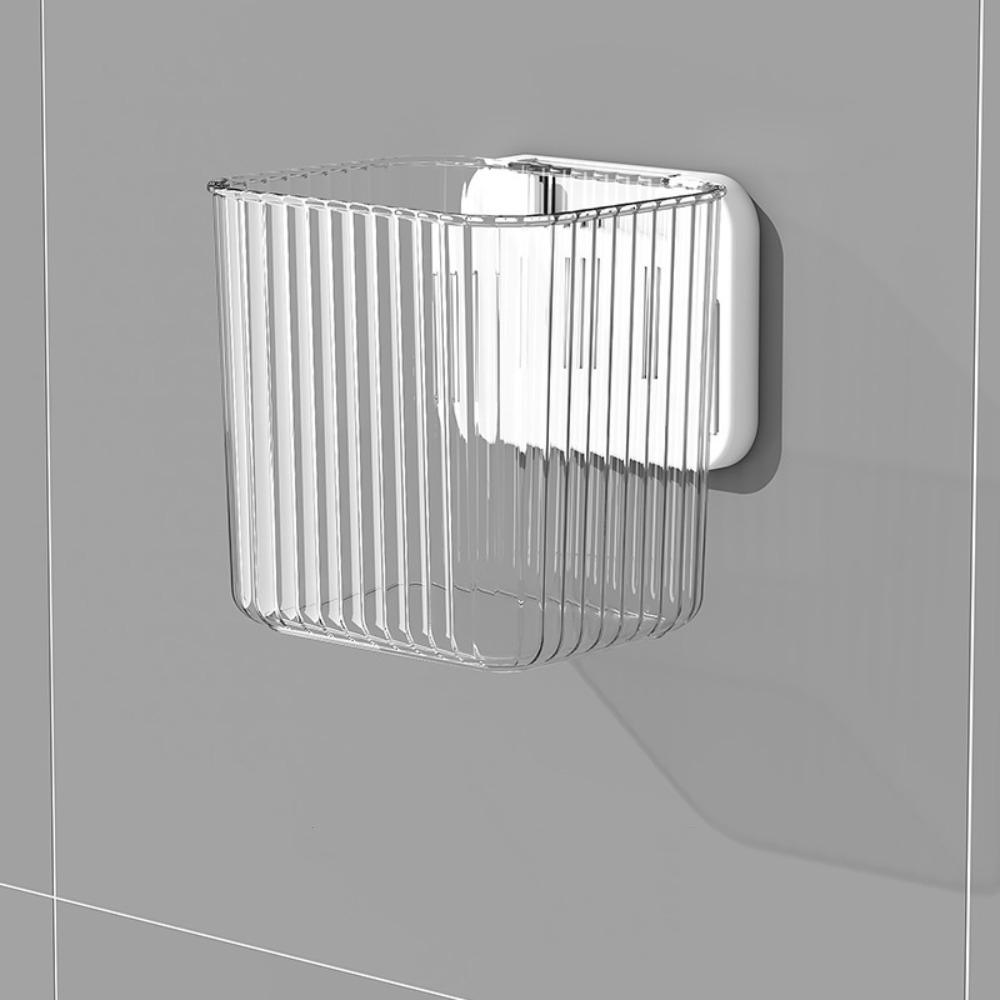 

Настенный подвесной контейнер для хранения в холодильнике, многофункциональная полка для косметики, полка для лука и чеснока, ванная комната белый