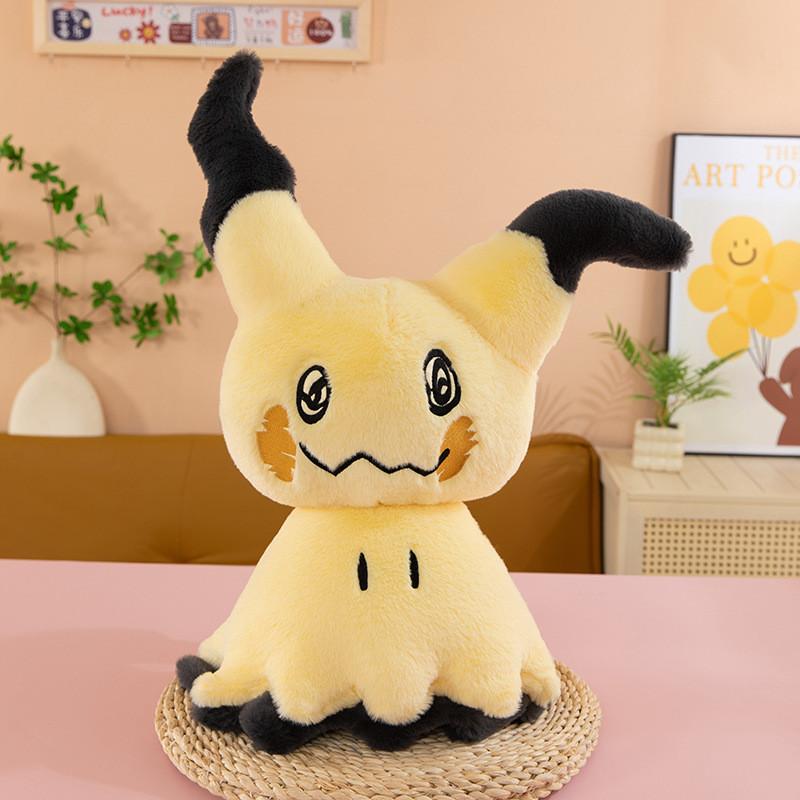 Pluszowa zabawka Pokemon Mimikyu z miękkim krótkim futerkiem dla kolekcjonerów i dzieci