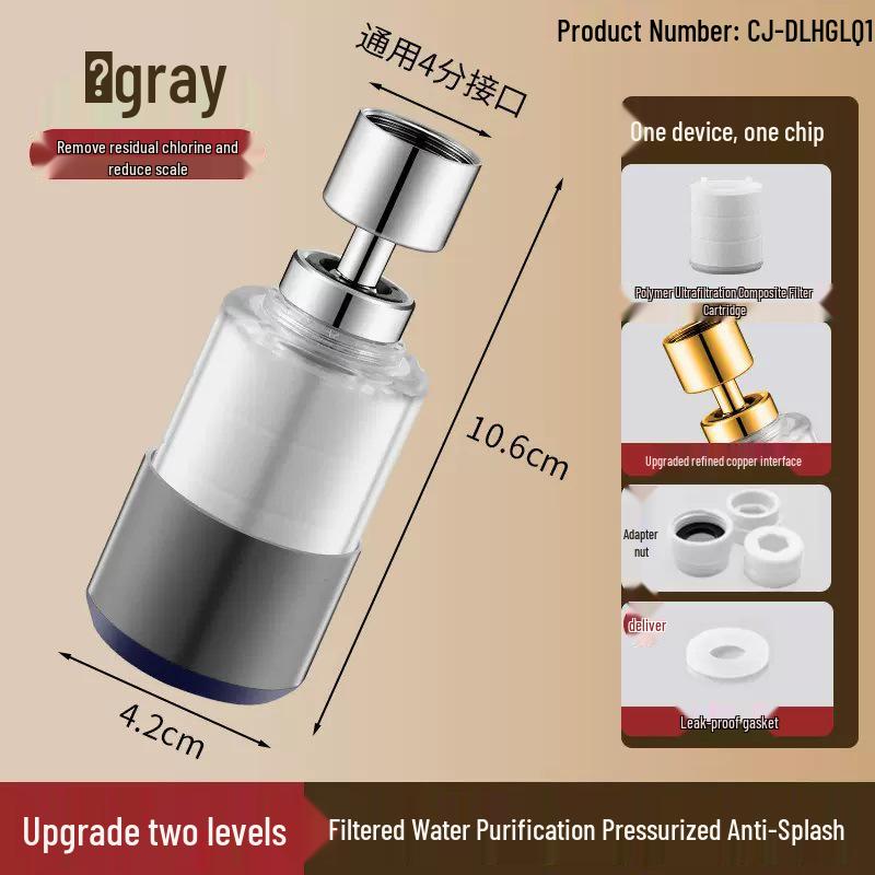 Universal Anti-Splash Kitchen Faucet Water Filter & Purifier