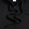 Men's Large Pocket Lined Thick Zipper Cardigan Sporty Casual Drop-Shoulder Jacket