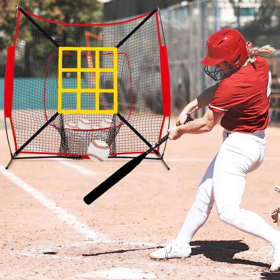 Baseball Net Pitching Net Extra-Large Easy To Install Portable Hitting Net Batting Practice Net Sports Accessories