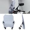 Universal Motorcycle Windshield Rain Cover for Street Bikes with Bracket