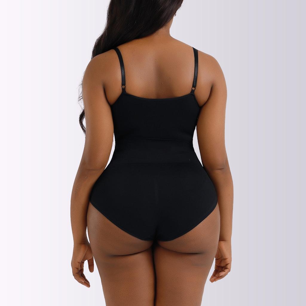 Body modellante da donna, body modellante con controllo della pancia, body modellante senza cuciture con vita stretta