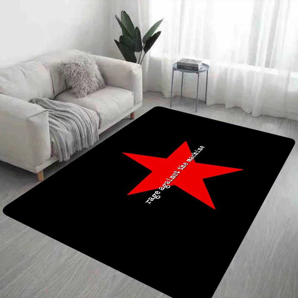 Rock Band Rage Against The Machine Room Mats Retro Multiple Choice Living Room Kitchen Rug Non-Slip Welcome Rug