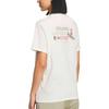 Adidas T Shirts Women's White Crew Neck Moderate KE3715