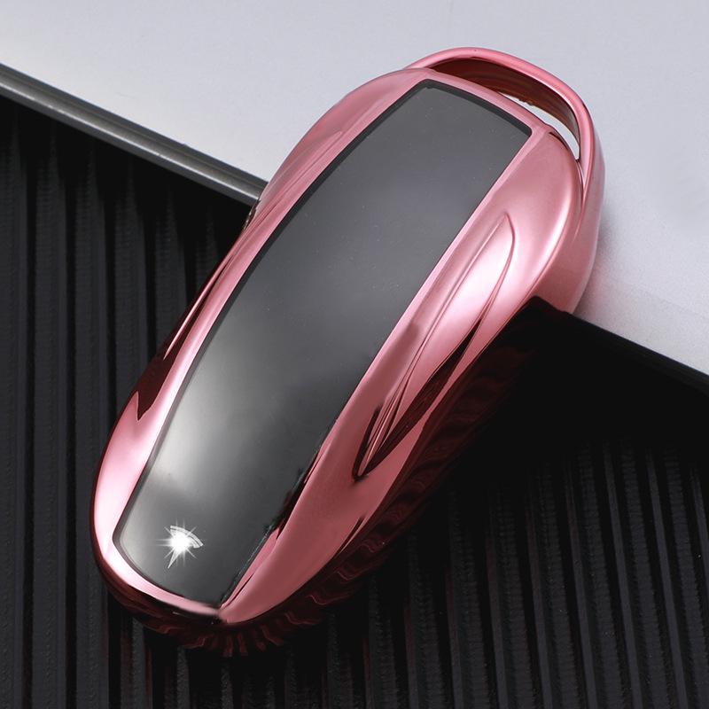 

Tesla Model X Transparent Soft Rubber Key Cover