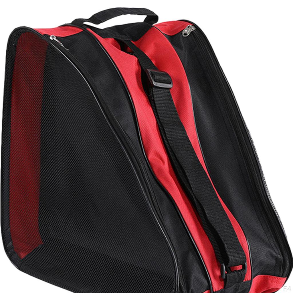 Rollschuhtasche Inline 3-lagig mit verstellbarem Schultergurt zur Aufbewahrung