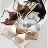 Traceless Underwear Women Gather Small Breasts, Thin Styles Without Steel Rings, Sub-breasts, Anti-sagging Smooth Surface, Flash Shoulder Strap Bra