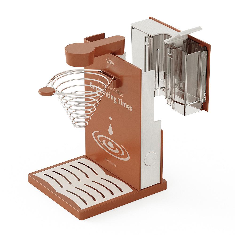 Popular American-Style Semi-Automatic Drip Coffee Maker with Integrated Grinder