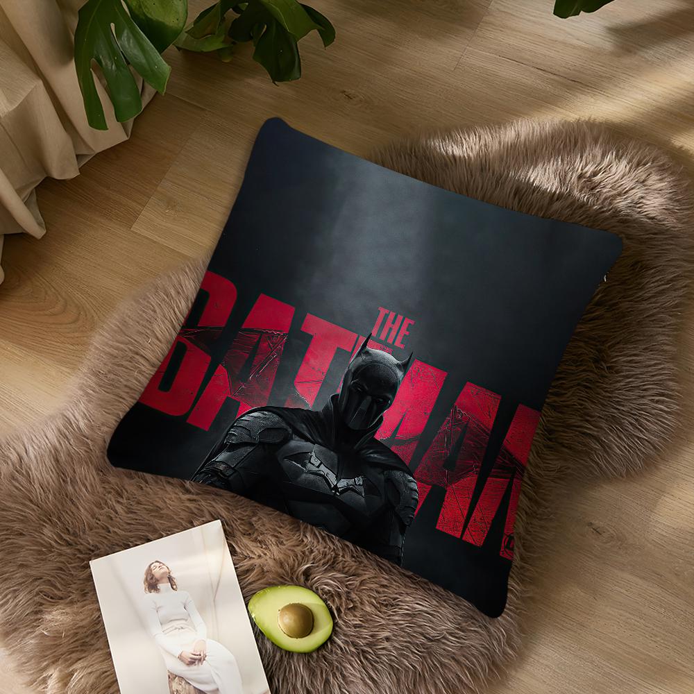 Movie-Batman Pillow Case Living Room Home Sofa Office Shop Cover Printing Comfort Decoration Nordic Simplicity