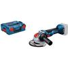 X-LOCK GWX 18V-10 Angle Grinder Without Battery + L-BOXX - 06017B0101