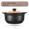 Wutuo Ceramic Casserole Soup Pot