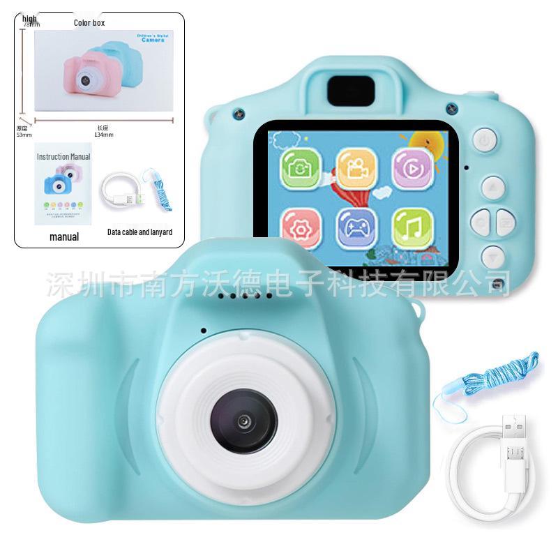 Cross-Border Digital Cartoon Kids Mini SLR Sports Camera Toy