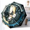 1pc Steampunk Skull Automatic Folding Umbrella Durable Iron Frame,All Seasons Home Travel Outdoor Multifunctional Umbrella Yy251115098