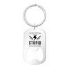 Engraved Metal Keychain Bottle Opener - Family Gift for Birthdays & Father's Day
