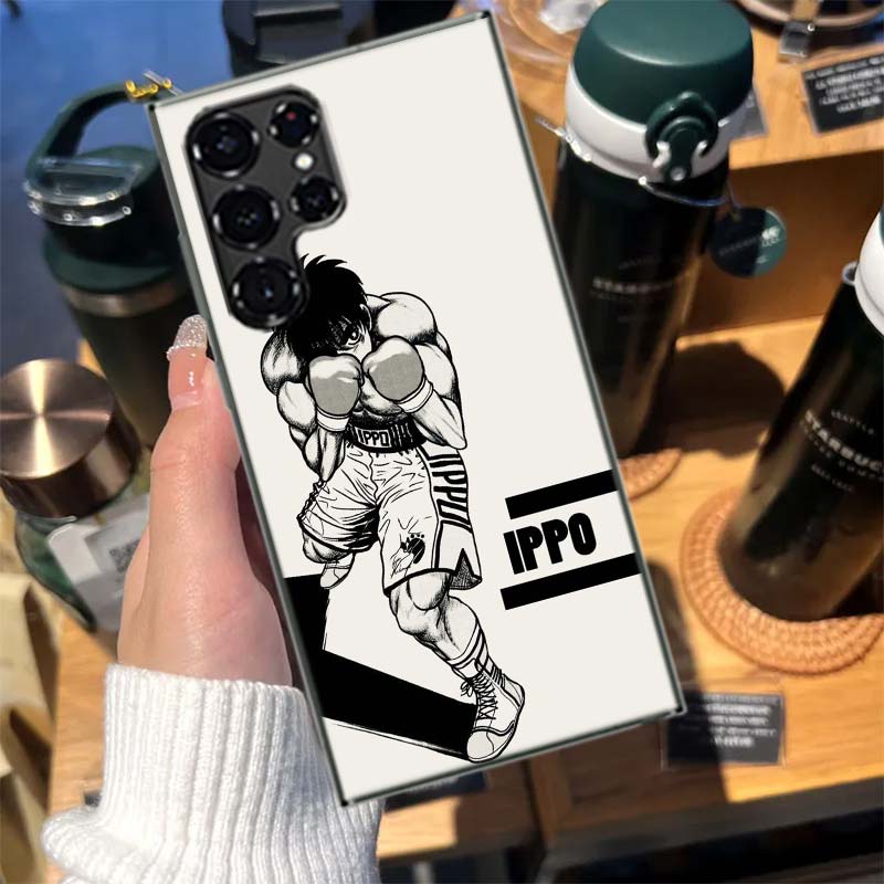 

Boxing H-Hajime no Ippo Cases Phone Case for Samsung Galaxy S26 Ultra S25 Edge S24 S23 FE S21 Plus S20 S22 S10 Cover TPU Capa Sh Samsung S10 Plus