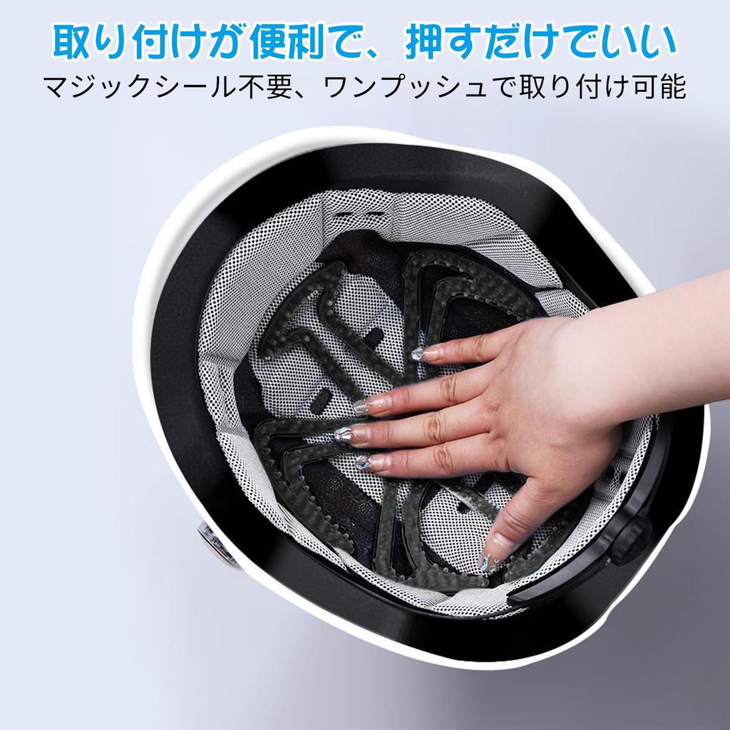 Doyime Helmet Ventilation Liner Helmet Inner Pad for Motorcycles, Bicycles,