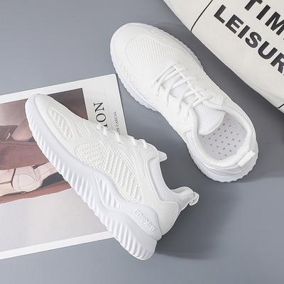 Popular Women's Shoes Spring New Sports Shoes Women's Small Coconut Running Shoes Mesh Breathable Casual Shoes Women