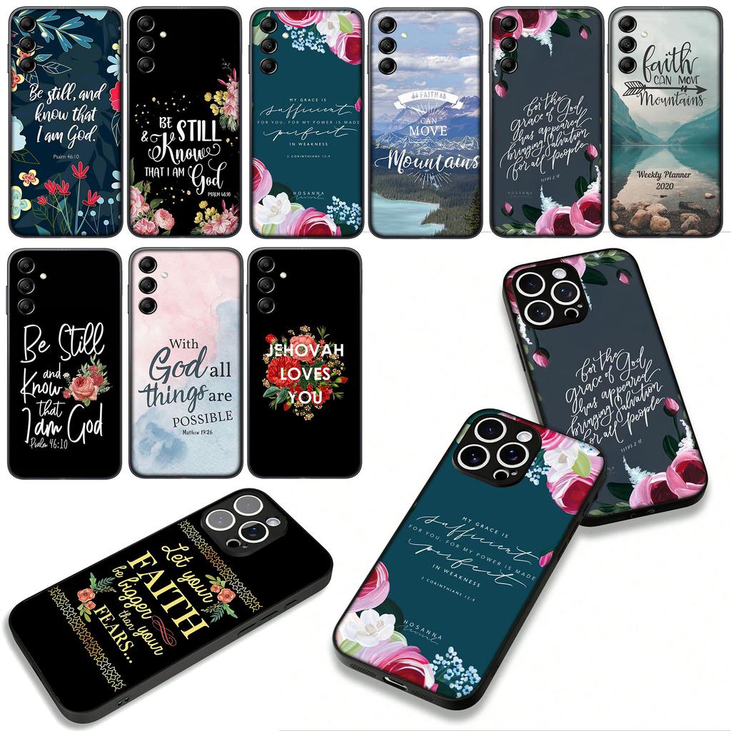 Bibelvers Glaube Christliches Case für Motorola Moto Edge 70 60 Fusion 40 NEO 20 Pro G Stylus G56 G96 G71 G73 G52 G41 G42 G50 G51