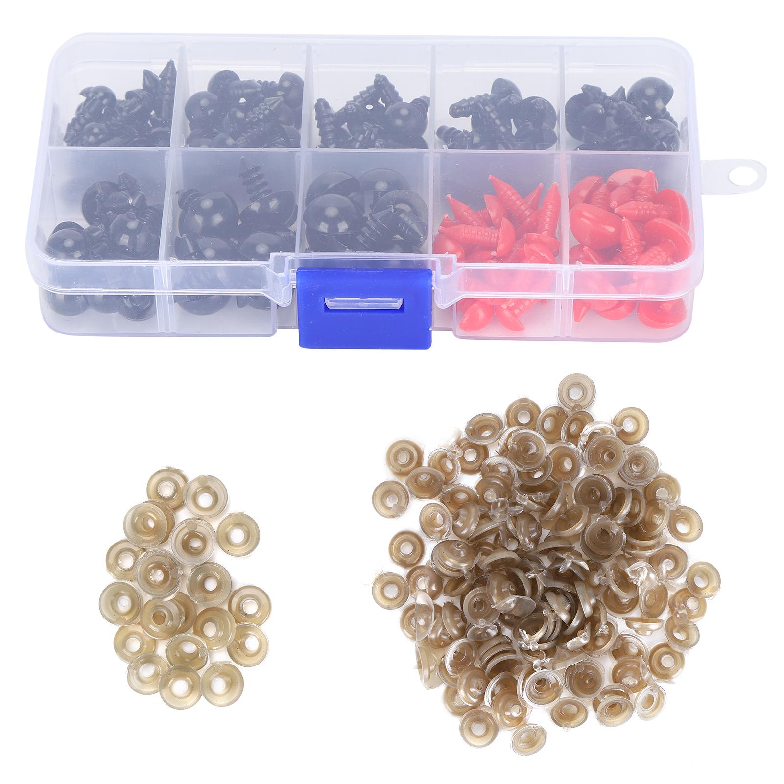 

Пластиковые глаза носы с шайбами плюшевая кукла плюшевый мишка мягкие животные игрушка DIY аксессуары D