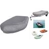 Waterproof Dustproof UV Resistant Boat Cover Easy To Clean Inflatable Boat Cover with Storage for Small Vessels Kayaks