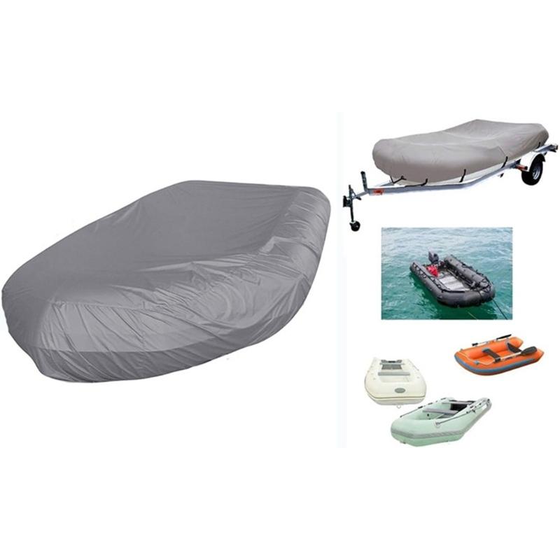Waterproof Dustproof UV Resistant Boat Cover Easy To Clean Inflatable Boat Cover with Storage for Small Vessels Kayaks