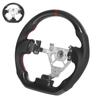 Custom Carbon Fiber Steering Wheel Nappa Perforated Leather Fit for Nissan 350z 2003 2008