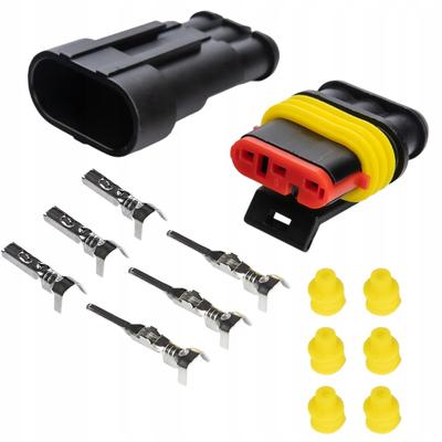 Waterproof Superseal 3 Pin Connector Plug