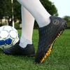 32-45 Fußballschuhe Herren Leder Outdoor Outdoor Rasen Fußballschuhe Damen Große Größe Kinder Fußballschuhe