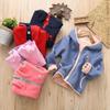 Kids Girls Jacket Coats Autumn Winter Soft Polar Fleece Hoodies Jacket Boys Coat Warm Children Outwear