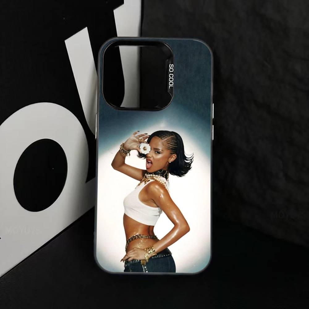 A-Afrobeats S-Style Phone Case For iPhone 17,16,15,14,13,12,11 Plus,Pro Max,XS,Colorful Silver Phone Case Funda Cover
