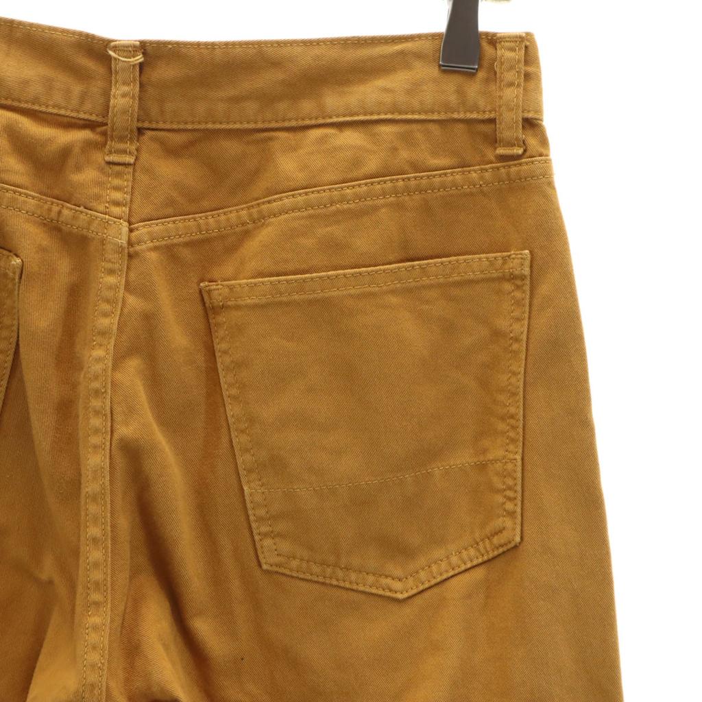 BEAMS Made In Japan Garment Dyed Stretch 5 Pocket Pants S Brown Men's Used