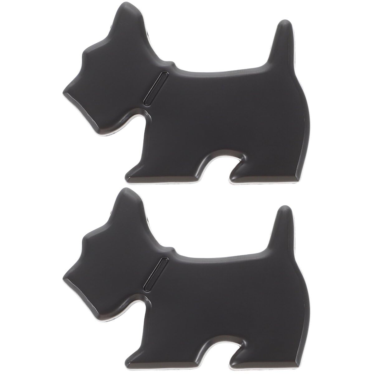 

ledmomo 2 шт. Наклейка 3D Эмблема Украшение Автомобиль Мотоцикл Наклейка на Автомобиль Водонепроницаемая Всепогодная Не выцветает Черный 7X5CM чёрный