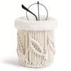 Bohemian Hand Woven Pen & Eyeglass Holder, Plush Lining Anti-Scratch, Desk Nightstand Decor For Girls And Women