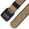 Practical Nylon Men Belt No Hole Design Soft Ratchet Belts Comfortable Classic Adjustable Web Belt Daily Wear