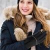 Cyklistické rukavice 2-prstové dotykové snowboardové rukavice protiskluzové pracovní rukavice pro muže vodotěsné rukavice do chladného počasí pro lyžování
