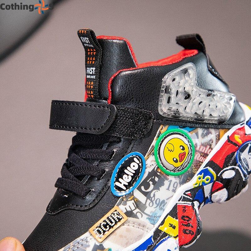 Kids' Shoes Athletic Basketball Shoes Leatherette Shoes